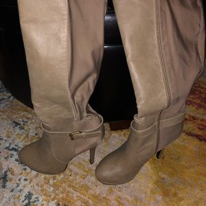 Charlotte Russe cute heeled boots.